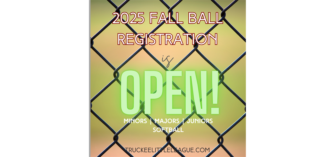 2025 FALL BALL REGISTRATION