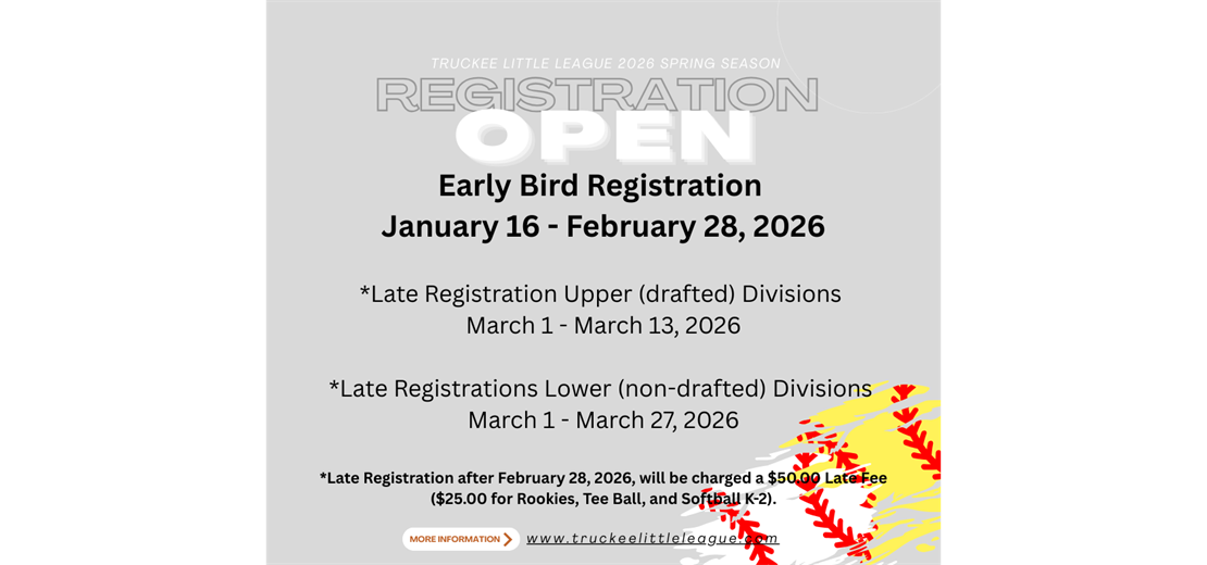 REGISTRATION OPEN!